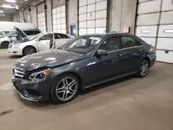 Mercedes-Benz salvage cars for sale: 2014 Mercedes-Benz E 350 4matic