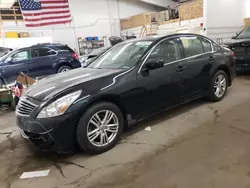 Salvage cars for sale at Ham Lake, MN auction: 2013 Infiniti G37