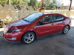 Chevrolet salvage cars for sale: 2012 Chevrolet Volt