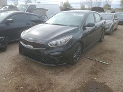 Salvage cars for sale at Elgin, IL auction: 2021 KIA Forte GT Line