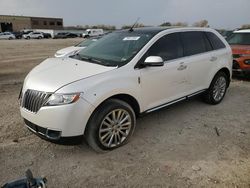 Salvage cars for sale at Kansas City, KS auction: 2013 Lincoln MKX