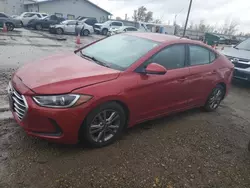 Salvage cars for sale at Pekin, IL auction: 2017 Hyundai Elantra SE