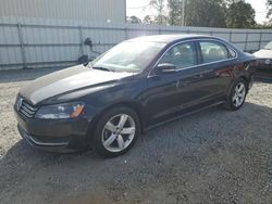 Salvage cars for sale at Gastonia, NC auction: 2013 Volkswagen Passat SE