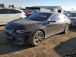 Chevrolet salvage cars for sale: 2018 Chevrolet Malibu LT