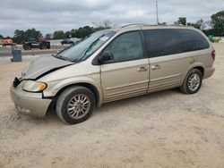 Chrysler salvage cars for sale: 2002 Chrysler Town & Country Limited