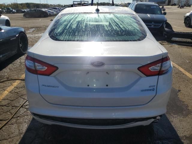 2013 Ford Fusion SE Hybrid