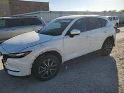 Salvage cars for sale at Kansas City, KS auction: 2018 Mazda CX-5 Touring