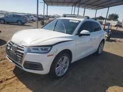 Salvage Cars with No Bids Yet For Sale at auction: 2018 Audi Q5 Premium Plus