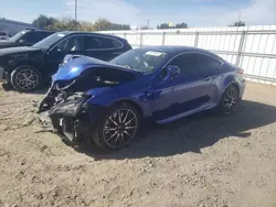 Salvage cars for sale at Sacramento, CA auction: 2015 Lexus RC-F