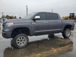 Salvage cars for sale from Copart Nampa, ID: 2019 Toyota Tundra Crewmax 1794