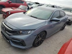 Salvage cars for sale at Arcadia, FL auction: 2021 Honda Civic Sport