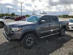 Toyota salvage cars for sale: 2018 Toyota Tacoma Double Cab