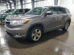 Toyota salvage cars for sale: 2016 Toyota Highlander Limited