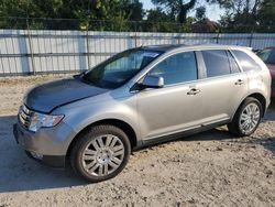 Salvage cars for sale at Hampton, VA auction: 2008 Ford Edge Limited