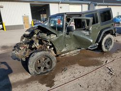 Salvage cars for sale at York Haven, PA auction: 2015 Jeep Wrangler Unlimited Sport