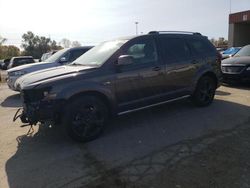 Salvage cars for sale from Copart Fort Wayne, IN: 2018 Dodge Journey Crossroad