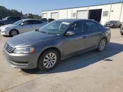 Salvage cars for sale at Gaston, SC auction: 2013 Volkswagen Passat S