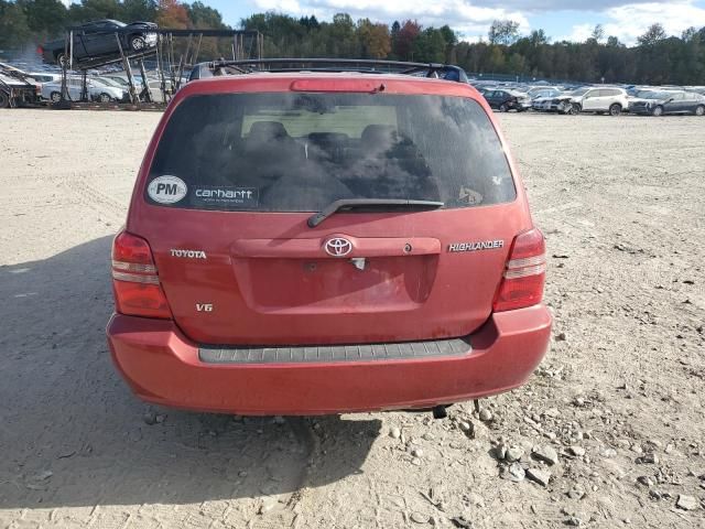 2002 Toyota Highlander Limited