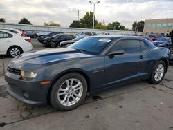 Chevrolet Camaro salvage cars for sale: 2015 Chevrolet Camaro LS