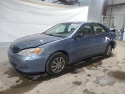 Salvage cars for sale at North Billerica, MA auction: 2002 Toyota Camry LE