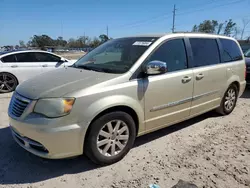 Salvage cars for sale at Riverview, FL auction: 2011 Chrysler Town & Country Touring L