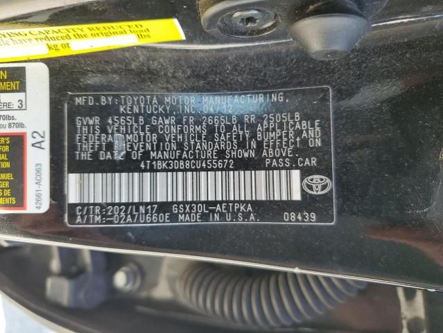 2012 Toyota Avalon Base