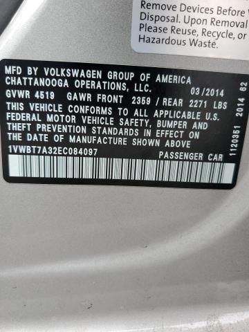 2014 Volkswagen Passat SE