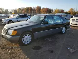 Salvage cars for sale at Chalfont, PA auction: 1994 Mercedes-Benz S 500