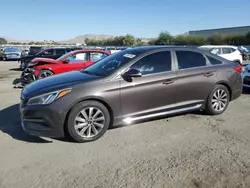 Carros salvage sin ofertas aún a la venta en subasta: 2015 Hyundai Sonata Sport