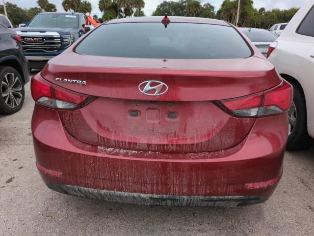 2016 Hyundai Elantra SE