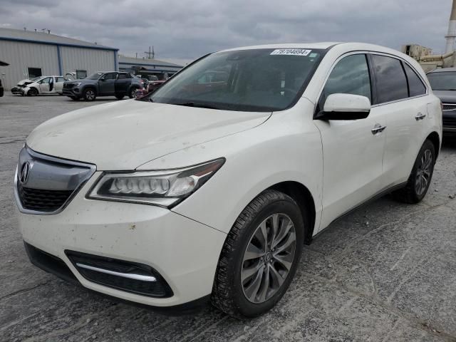 2016 Acura MDX Technology