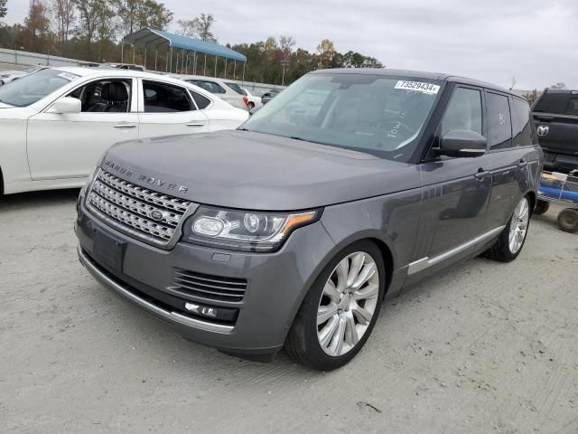 2016 Land Rover Range Rover Supercharged