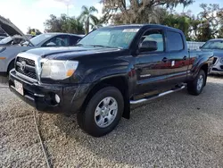 Flood-damaged cars for sale at auction: 2011 Toyota Tacoma Double Cab Long BED