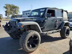 Jeep salvage cars for sale: 2013 Jeep Wrangler Unlimited Rubicon