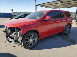 Salvage cars for sale at Anthony, TX auction: 2015 Dodge Durango SXT