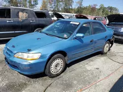 Honda salvage cars for sale: 1998 Honda Accord EX