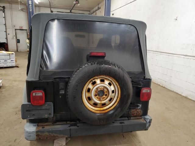 2001 Jeep Wrangler / TJ SE