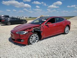 Salvage cars for sale at Taylor, TX auction: 2017 Tesla Model S