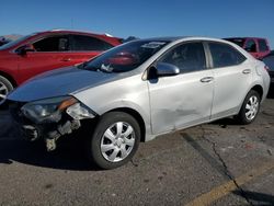 Toyota salvage cars for sale: 2016 Toyota Corolla L