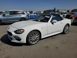 Salvage cars for sale from Copart Bakersfield, CA: 2017 Fiat 124 Spider Classica