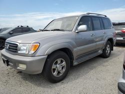 Flood-damaged cars for sale at auction: 2001 Toyota Land Cruiser