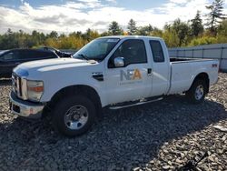 Salvage trucks for sale at Windham, ME auction: 2008 Ford F250 Super Duty