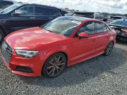 Salvage cars for sale at Riverview, FL auction: 2018 Audi S3 Prestige