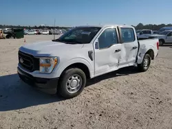 Salvage cars for sale at Houston, TX auction: 2021 Ford F150 Supercrew