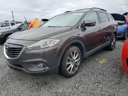 Salvage cars for sale from Copart Midway, FL: 2015 Mazda CX-9 Grand Touring