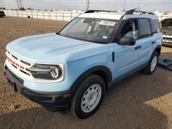 Salvage cars for sale at Elgin, IL auction: 2024 Ford Bronco Sport Heritage