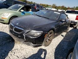 Salvage cars for sale at Loganville, GA auction: 2008 BMW 650 I