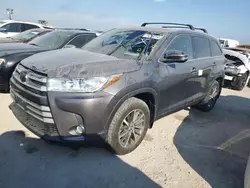 2017 Toyota Highlander SE en venta en Riverview, FL