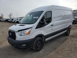 Salvage trucks for sale at Davison, MI auction: 2022 Ford Transit T-250