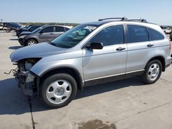 Salvage cars for sale at Grand Prairie, TX auction: 2008 Honda CR-V LX